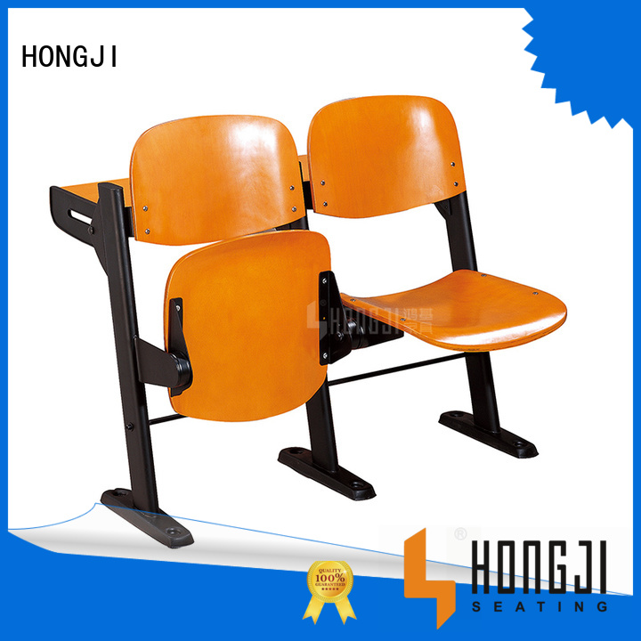 HONGJI ISO14001 certified school seats supplier for university