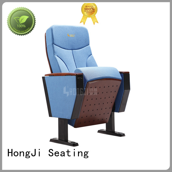 HONGJI elegant church auditorium chairs factory for cinema