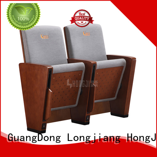 HONGJI Brand wood pad hj8012a auditorium chairs manufacture