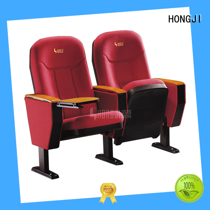 HONGJI 4 chair theater seating factory for office furniture