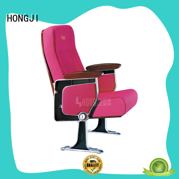 HONGJI leg folding lecture chairs with student