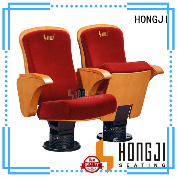 HONGJI newly style 4 person theater seating manufacturer for university classroom