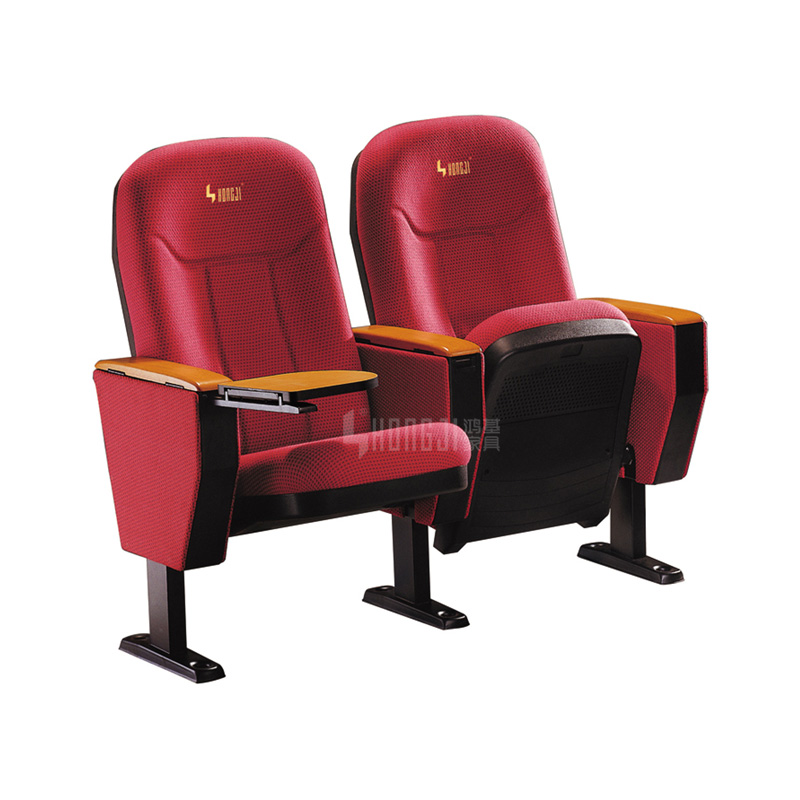 Hot Sale Commercial High Quality Steel Frame Auditorium Seating Upholstery FabricTheater Seats HJ63