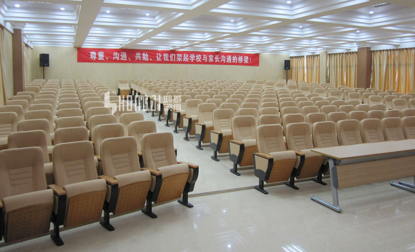 HONGJI theater cinema hall chairs writing student