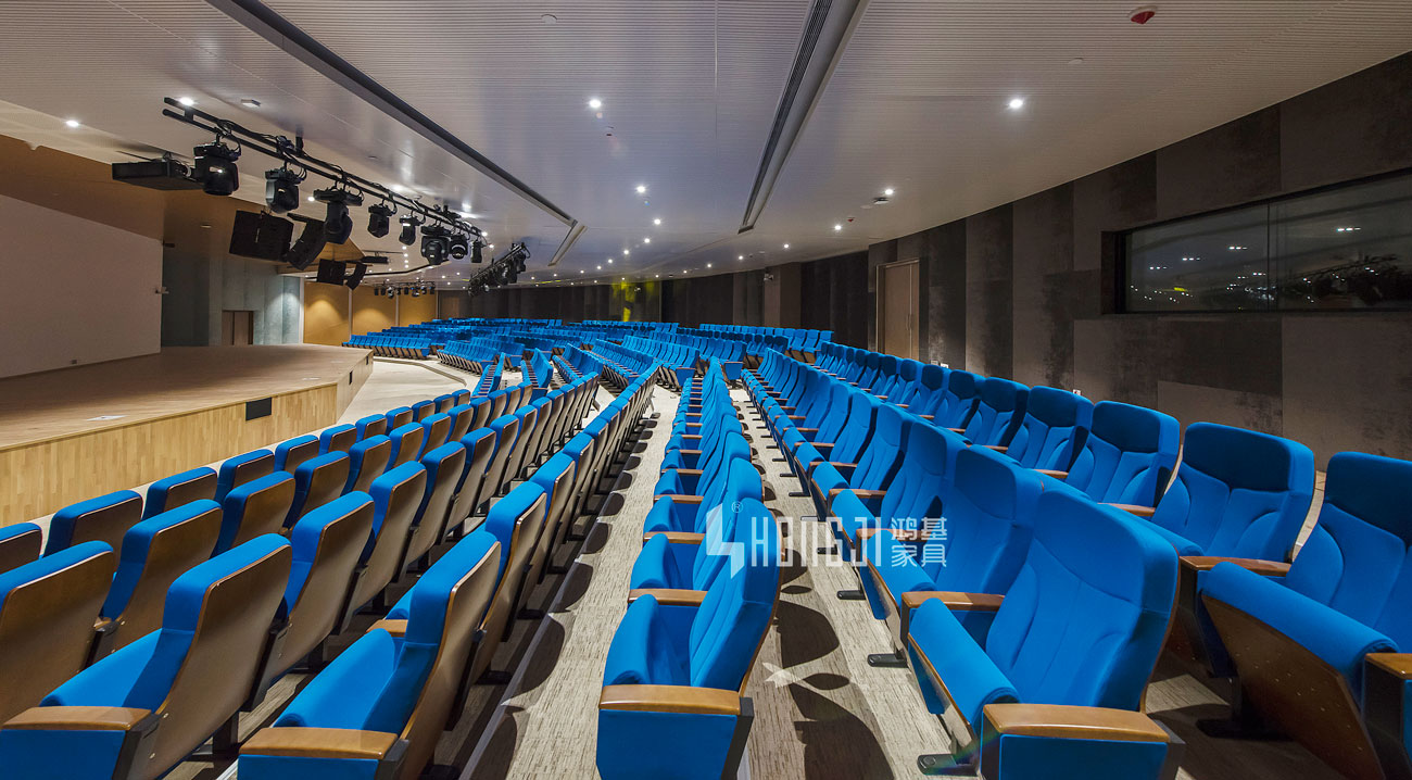 Hot highgrade auditorium chairs alloy antipanic HONGJI Brand