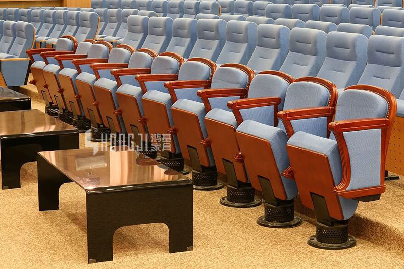 HONGJI red auditorium chair writing for