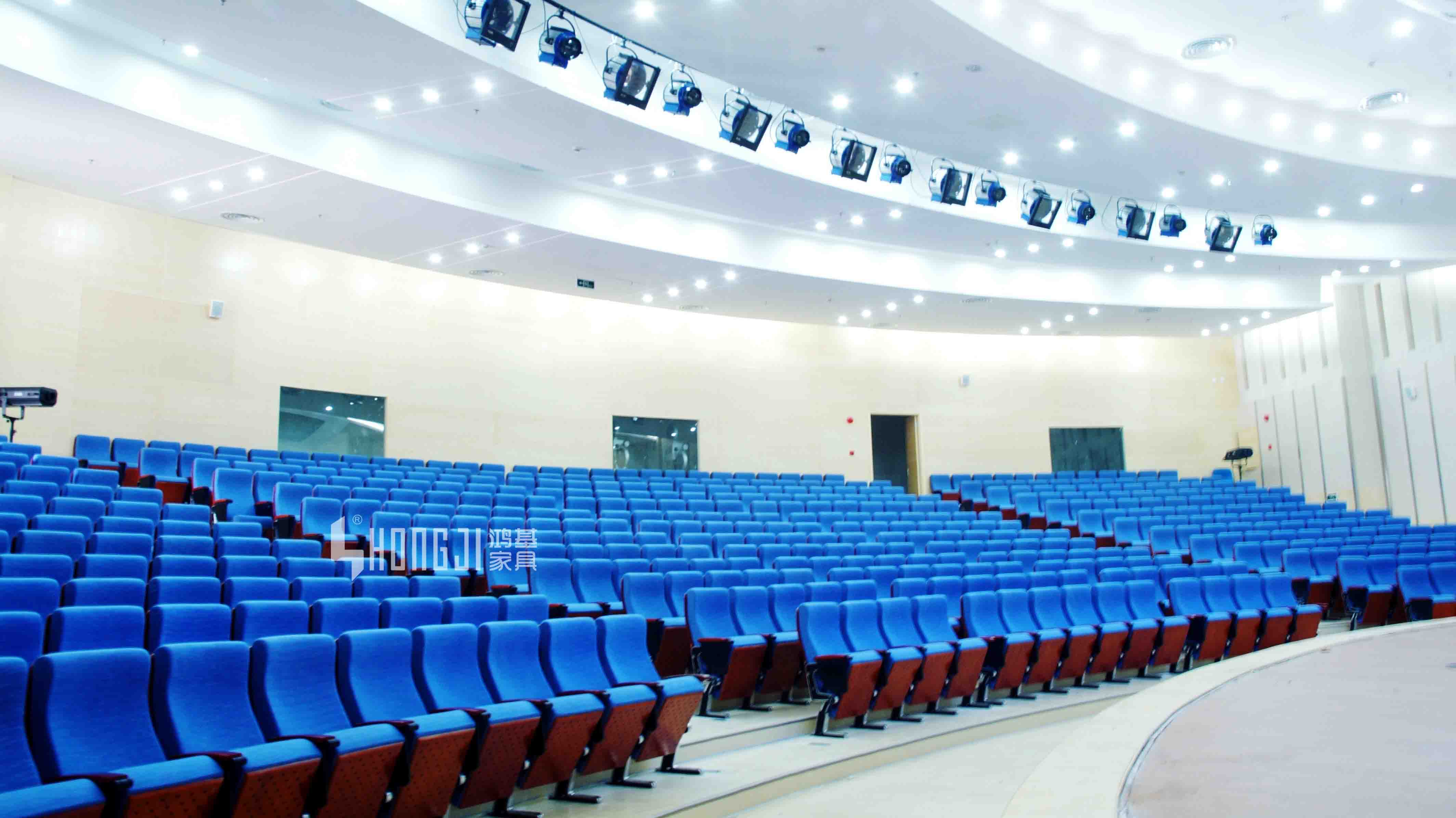 connection pedestal cover university auditorium chairs HONGJI