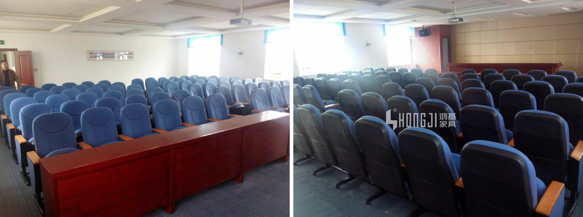 sale hj68a OEM auditorium chairs HONGJI