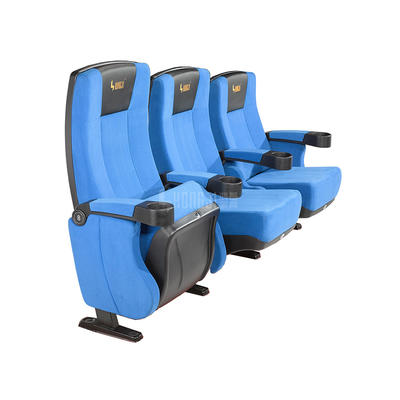 3D Cinema Chair , Theater Seating With Cupholder HJ812