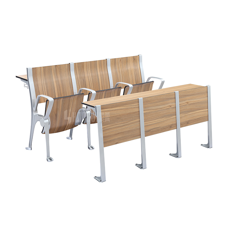 New Design Aluminum University Teaching Classroom School Student Desk Chair TC-991D
