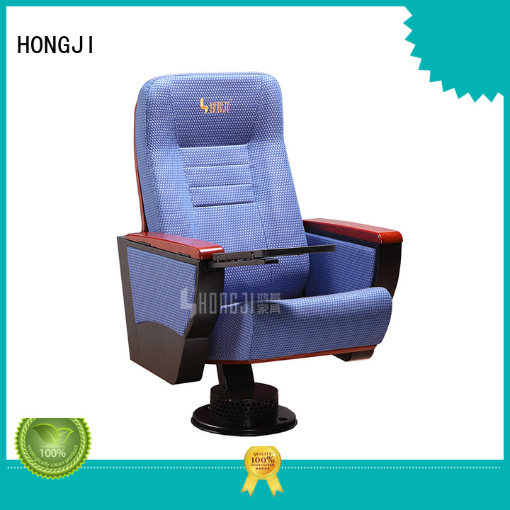 HONGJI high-end real theater seats factory for university classroom