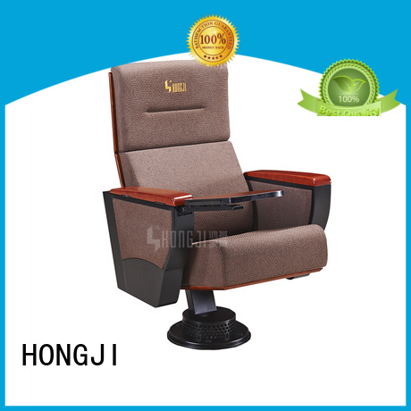 HONGJI newly style lecture theatre seating manufacturer for sale