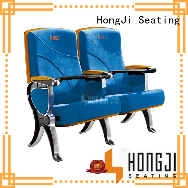 HONGJI outstanding durability real theater seats factory for student