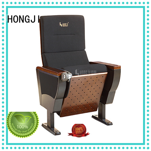 HONGJI 3 seat theater chairs supplier for university classroom