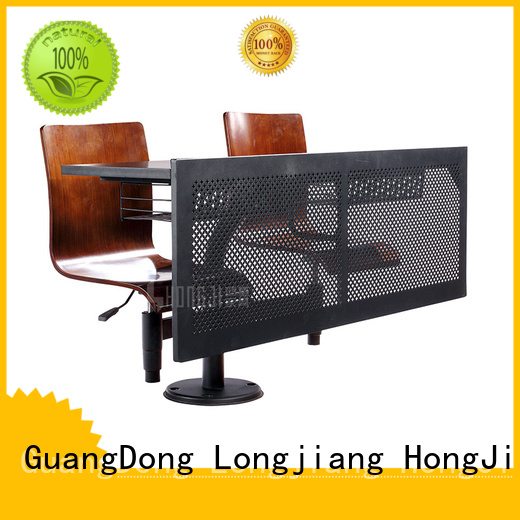 ISO14001 certified school desk chair combo tc002 factory for university