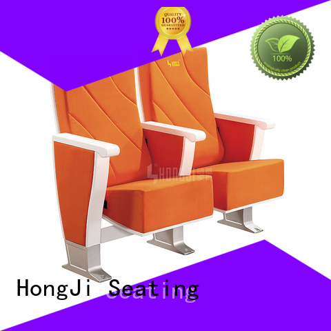 HONGJI 2 seat theater chairs manufacturer for office furniture