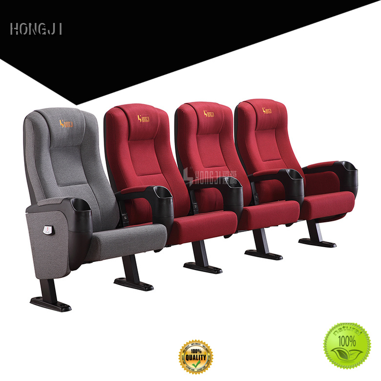 HONGJI chairs home theater seating 4 seater connection cinema