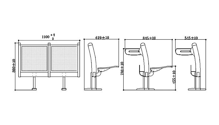 ergonomic student chair tc917 factory for high school-1