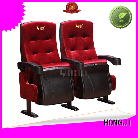 fashionable home theater seating 4 seater hj9913b factory for cinema