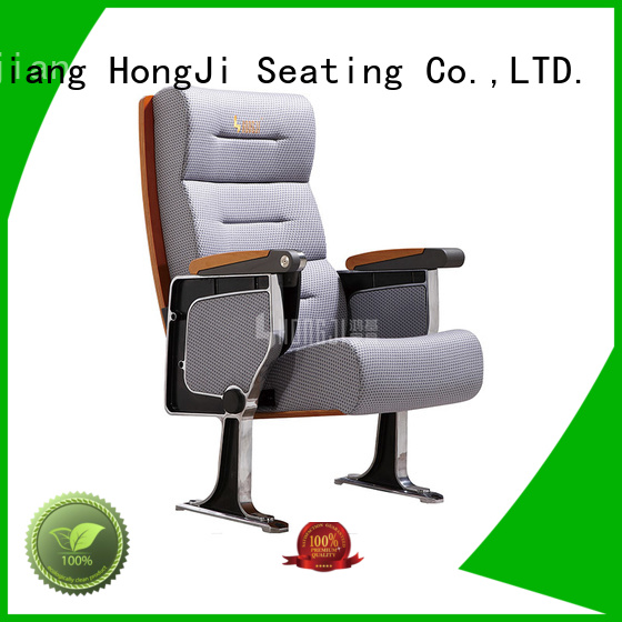 HONGJI elegant stackable auditorium chairs supplier for cinema