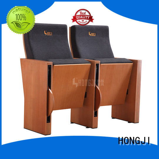 HONGJI newly style auditorium chair manufacturer for sale