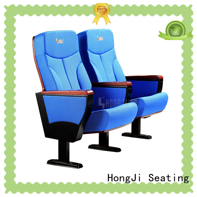 HONGJI unparalleled black theater chairs manufacturer for cinema