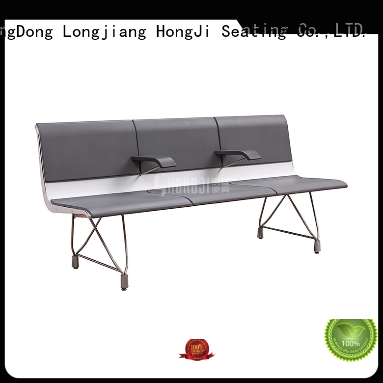 HONGJI h63a4ft reception area chairs design for hosiptal