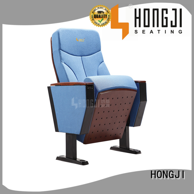 Hot highgrade auditorium chairs alloy antipanic HONGJI Brand