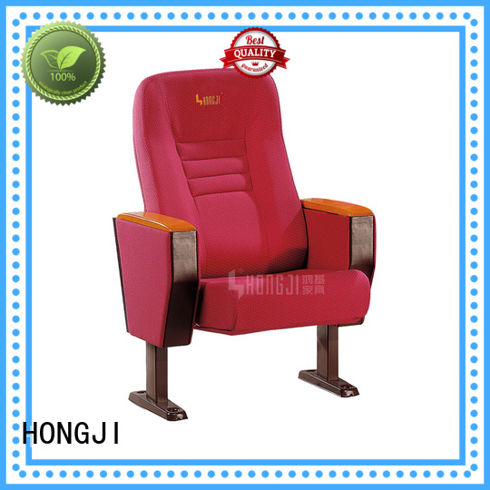 lecture theatre chairs parts hj96a alloy HONGJI Brand auditorium chairs