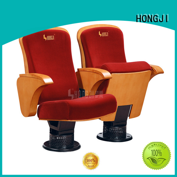 HONGJI excellent 2 seat theater chairs supplier for student