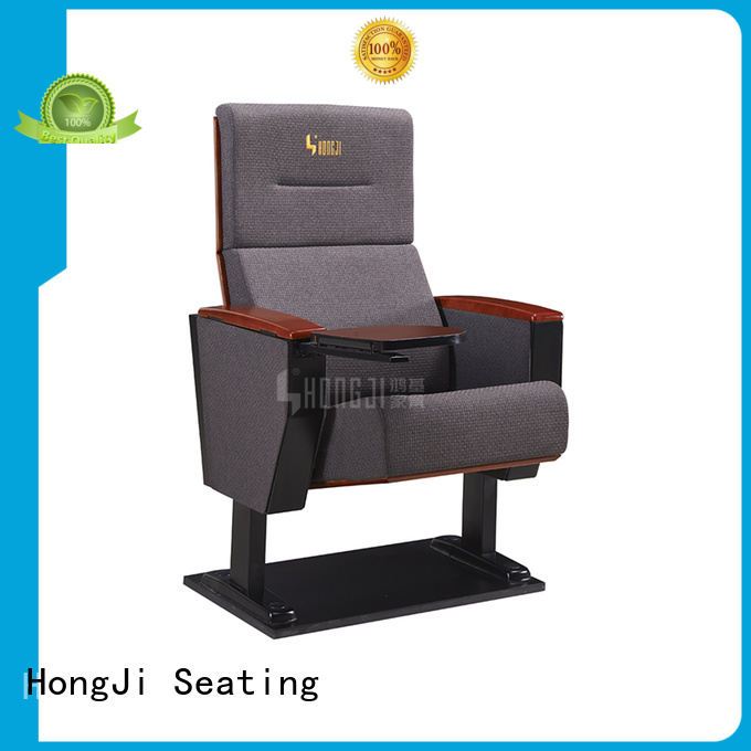 HONGJI elegant double theater chairs supplier for sale