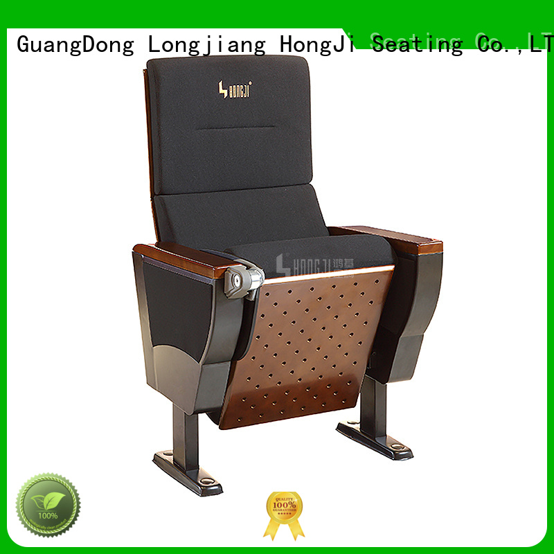 waiting fabric HONGJI Brand lecture theatre chairs