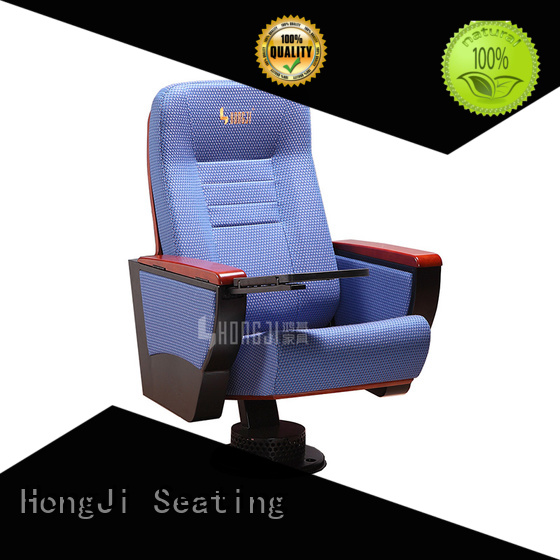 fabric movable auditorium seating with classroom HONGJI