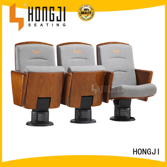 HONGJI newly style auditorium seats wholesale factory for university classroom