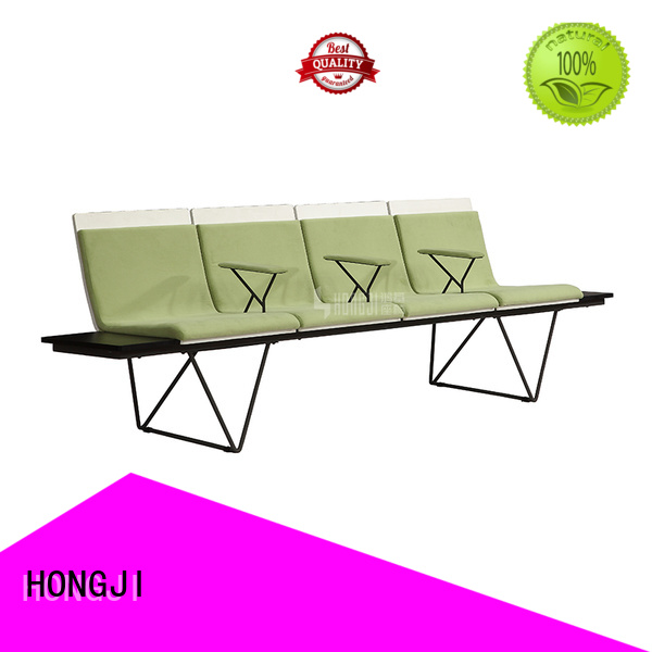 durable in use waiting bench h60e3 public seating solution for hosiptal