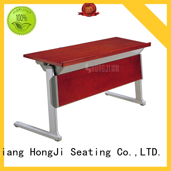 HONGJI foldable office table and chairs from China for school