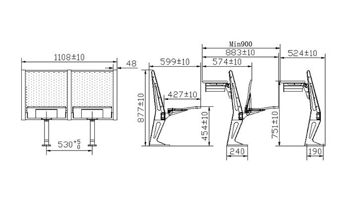 HONGJI ISO14001 certified innovative classroom furniture fpr classroom-1