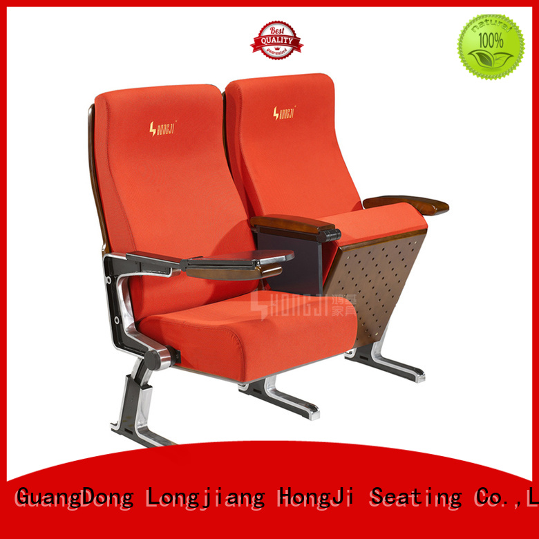 HONGJI armchair red leather theater seats writing office