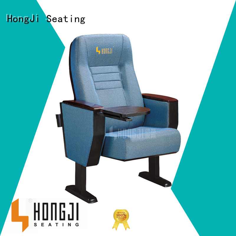 Yes folded and commercial theater hall auditorium chair furniture with table HJ68A