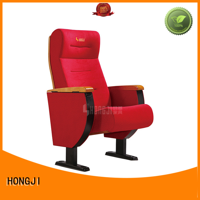 HONGJI outstanding durability lecture hall seating manufacturer for sale