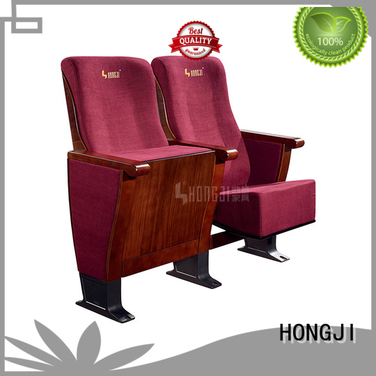 HONGJI newly style media room theater seating manufacturer for university classroom