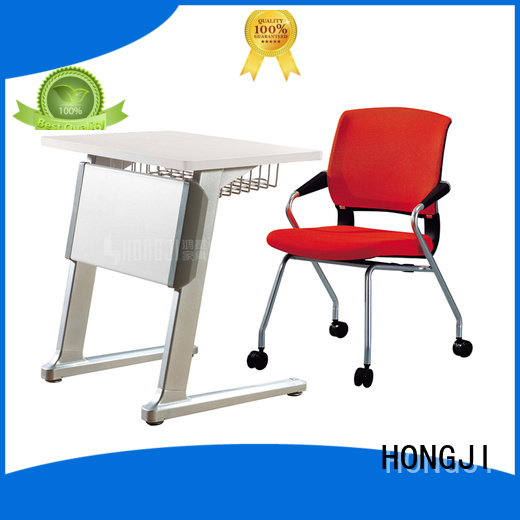 HONGJI movable white office desk factory for school