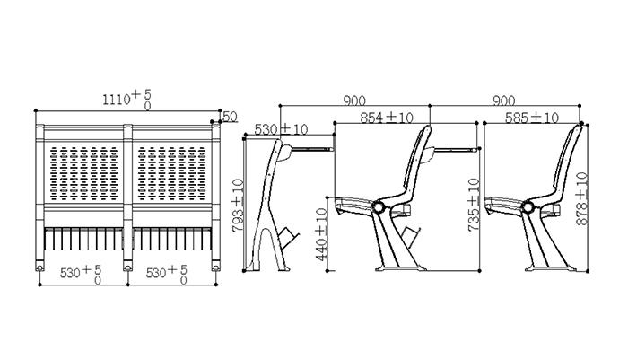 ISO14001 certified study desk and chair tc916 manufacturer for high school-1