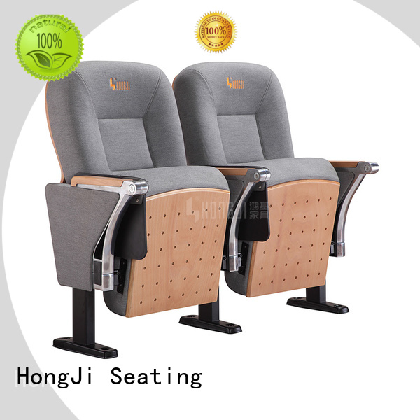 HONGJI outstanding durability black theater chairs manufacturer for office furniture