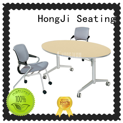 HONGJI foldable office desk chairs factory for manufacturer