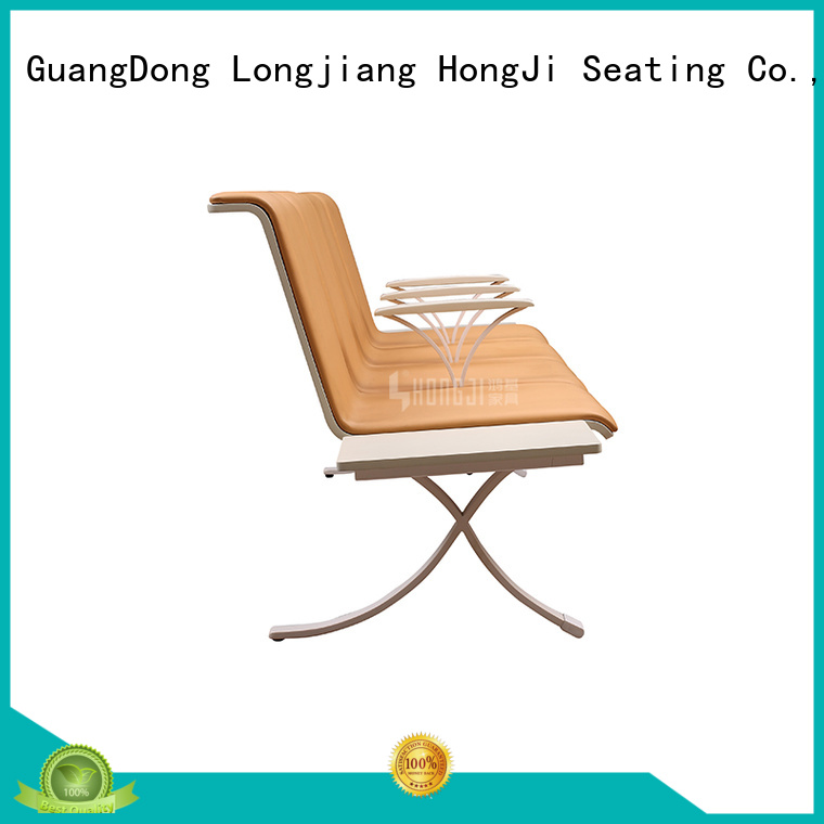 HONGJI h63a4ft modern reception chairs for airport