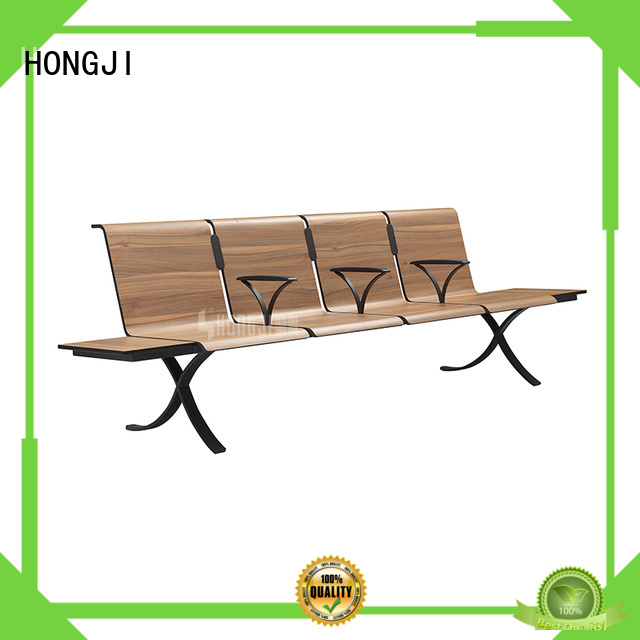 HONGJI h63d3 waiting room bench seating design for hosiptal