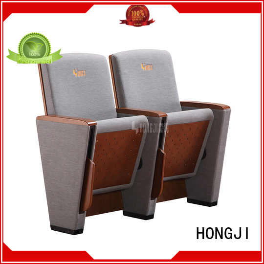 HONGJI newly style 4 person theater seating manufacturer for student