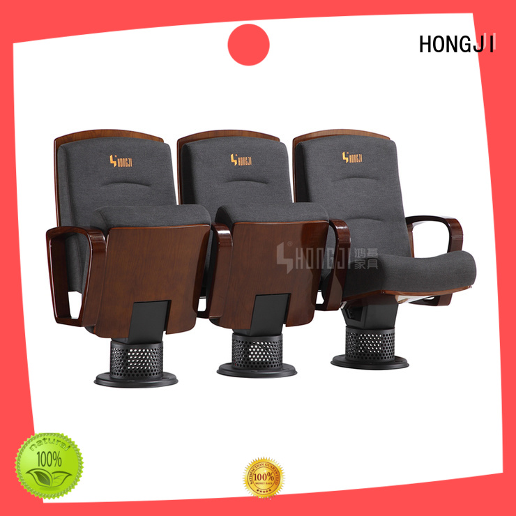 HONGJI newly style 3 seat theater chairs factory for office furniture