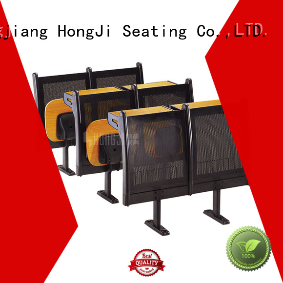 HONGJI ergonomic study desk and chair manufacturer for university